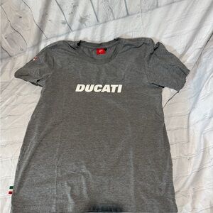 Ducati Gray Short Sleeve Men's Tee